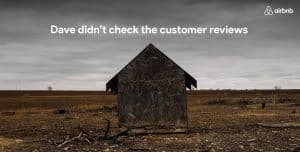 Airbnb visual storytelling advert