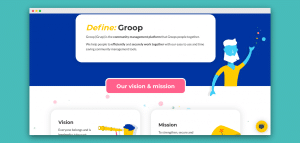 Groop website content