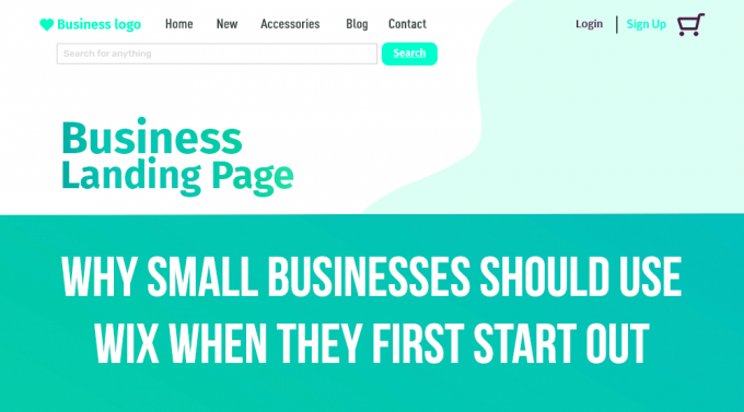 Why small businesses should use Wix when they first start out