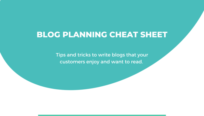 Blog writing cheat sheet