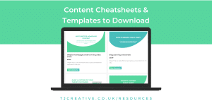 Content cheatsheets and templates
