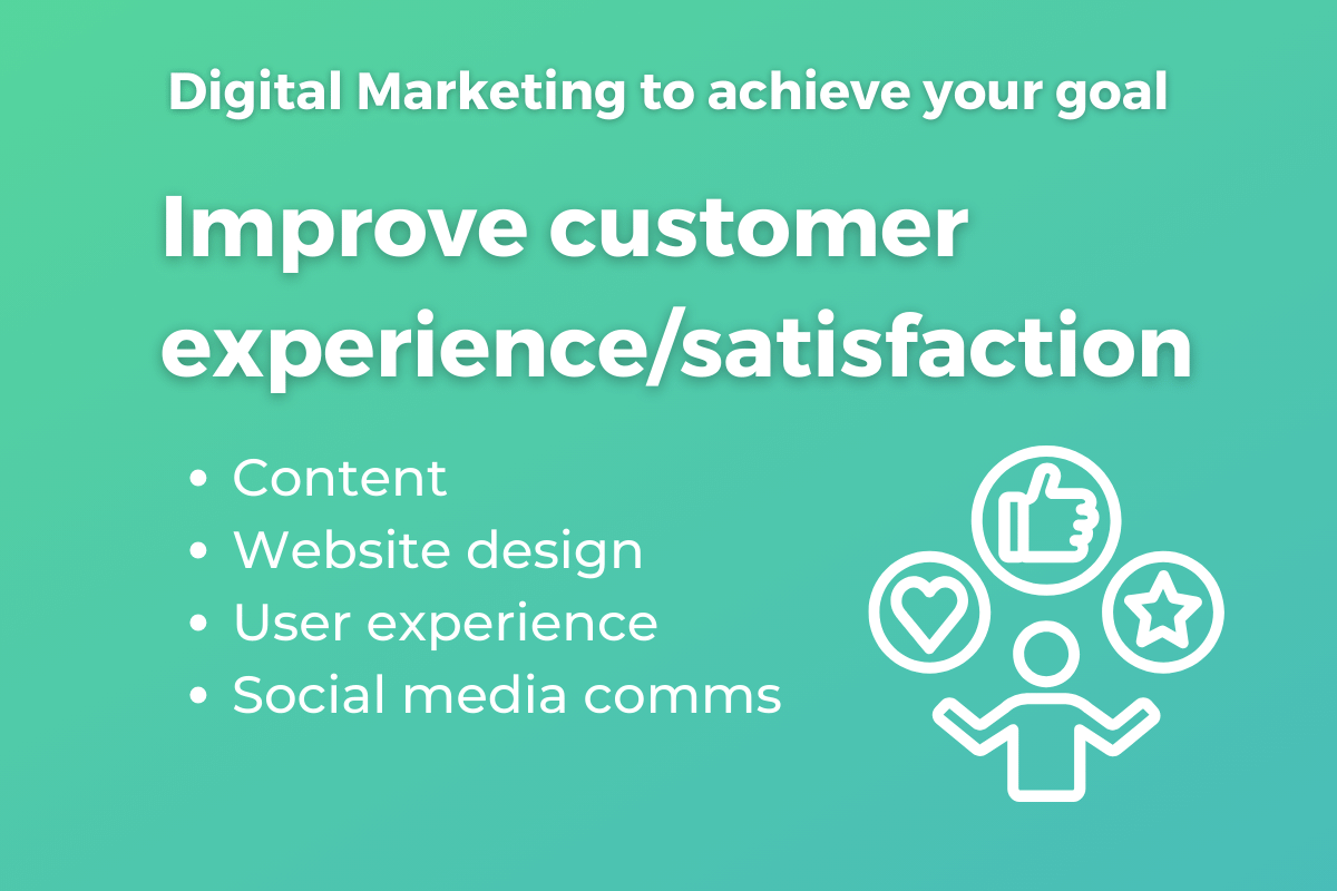Digital marketing to improve customers experience_satisfaction