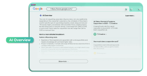 AI overview example TJ Creative - AI SEO