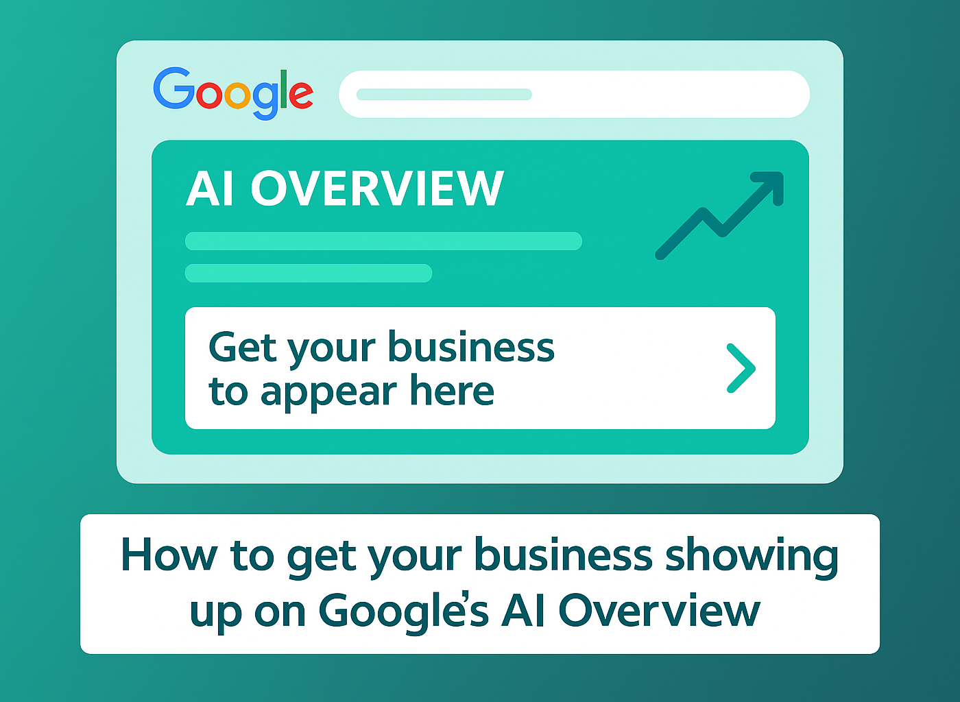 How to get website ranking in AI overviews on Google