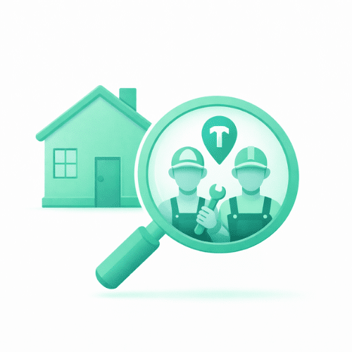 TJ icon for Tom working with Checkatrade