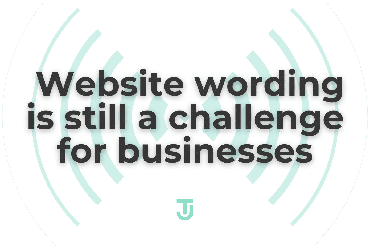 Search Signals Website wording is still a challenge for businesses